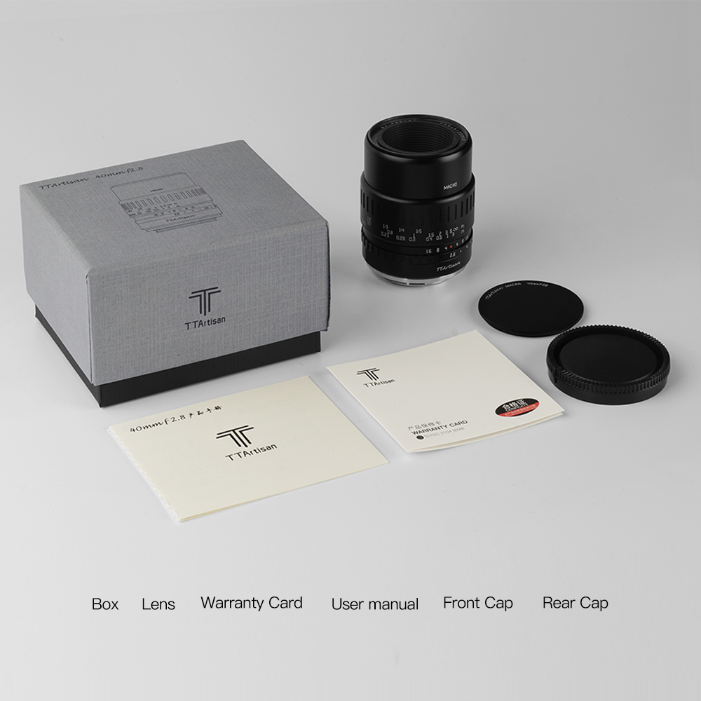 TTArtisan 40mm F2.8 Macro Manual Focus Lens for Fujifilm X Mount - Image 2