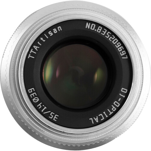 TTArtisan 35mm F1.4 Manual Focus Lens for Sony E Mount (SIlver) - Image 11