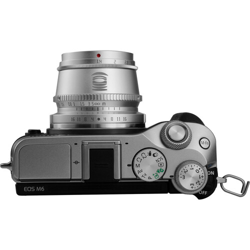 TTArtisan 35mm F1.4 Manual Focus Lens for Sony E Mount (SIlver) - Image 7