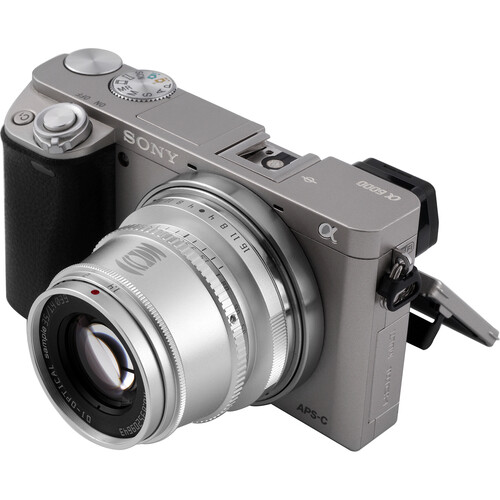 TTArtisan 35mm F1.4 Manual Focus Lens for Sony E Mount (SIlver) - Image 4