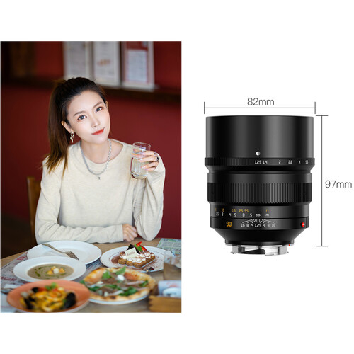 TTArtisan 90mm F/1.25 Manual Focus Lens for Leica L (Black) - Image 26