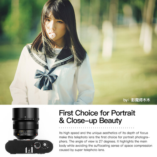 TTArtisan 90mm F/1.25 Manual Focus Lens for Leica L (Black) - Image 29