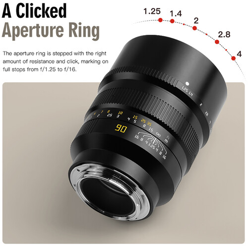 TTArtisan 90mm f/1.25 Lens for Canon EOS R-Mount Cameras - Image 7