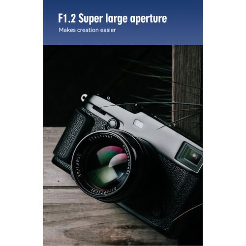 TTArtisan 50mm f/1.2 Lens for Sony E (Silver) - Image 10