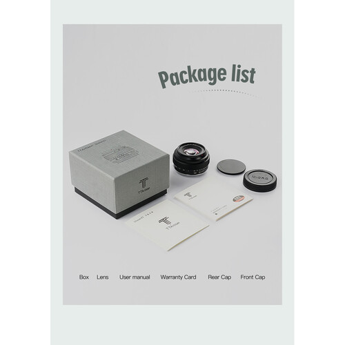 TTArtisan 50mm f/2 Lens for Sony E (Black) - Image 8
