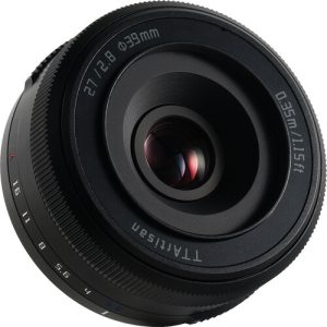 TTArtisan 27mm f/2.8 Lens (FUJIFILM X, Black)