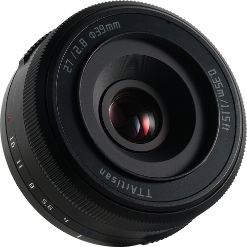 TTArtisan 27mm f/2.8 Lens (Nikon Z Mount, Crop Sensor)