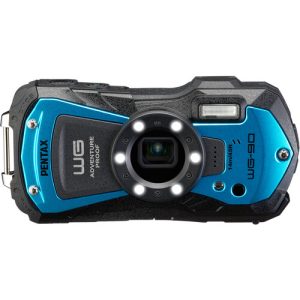 Ricoh WG-90 Digital Camera (Blue)