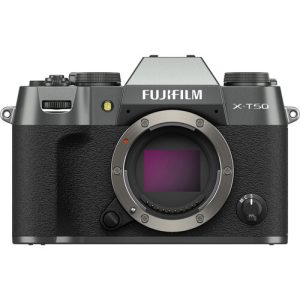 FUJIFILM X-T50 Mirrorless Camera Body (Charcoal Silver)