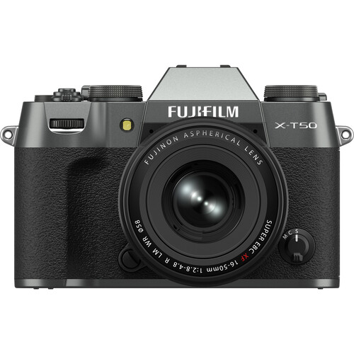 Fujifilm X-T50 Mirrorless Camera with XF 16-50mm f/2.8-4.8 Lens (Charcoal Silver) - Image 9