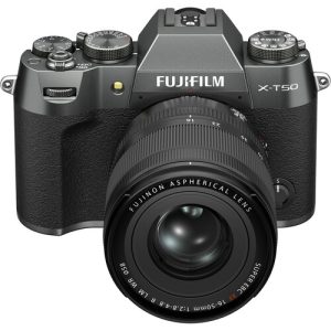 Fujifilm X-T50 Mirrorless Camera with XF 16-50mm f/2.8-4.8 Lens (Charcoal Silver)