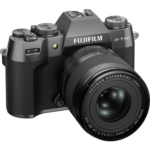 Fujifilm X-T50 Mirrorless Camera with XF 16-50mm f/2.8-4.8 Lens (Charcoal Silver) - Image 3