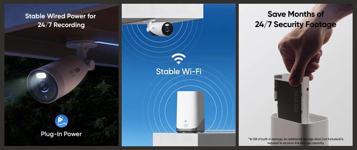 Eufy E330 Professional 4-Cam Kit - Image 4