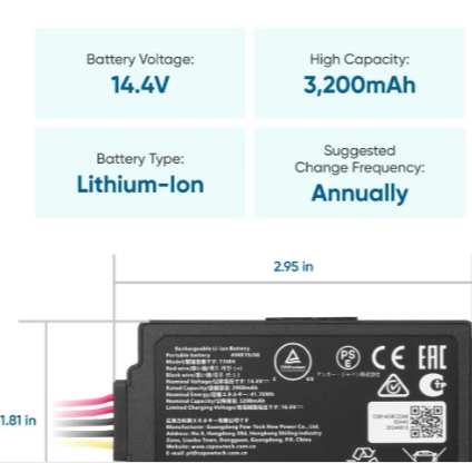 Eufy Replacement Battery for Omni C20 - Image 3
