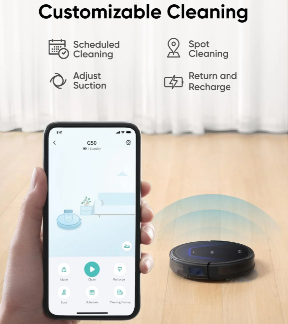Eufy Robot Vacuum G50 Hybrid - Image 3