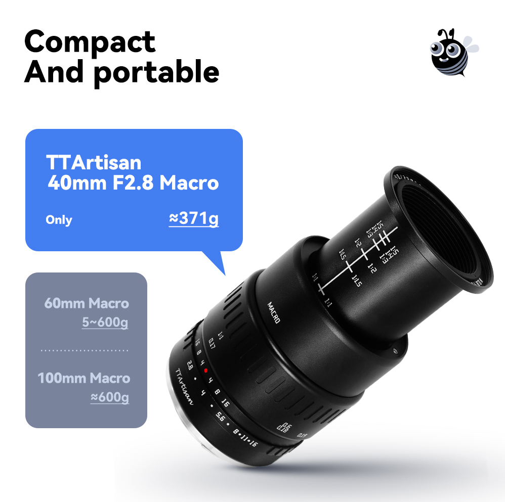 TTArtisan 40mm F2.8 Macro Manual Focus Lens for Fujifilm X Mount - Image 5
