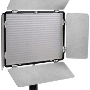 LED 600AS Video Light Panel with Adjustable Colour Temperature + AC Adapter
