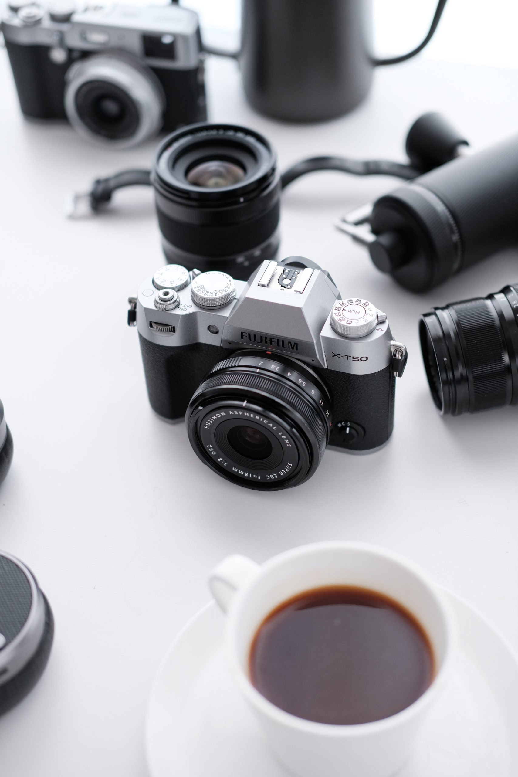 FUJIFILM X-T50 Mirrorless Camera Body (Silver) - Image 10