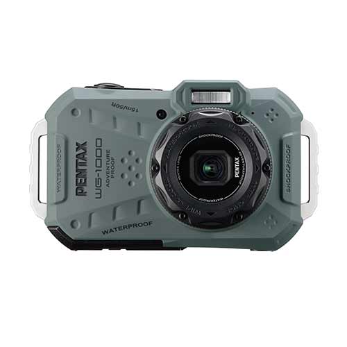 Pentax WG-1000 Outdoor Weatherproof Camera (Olive) - Image 6