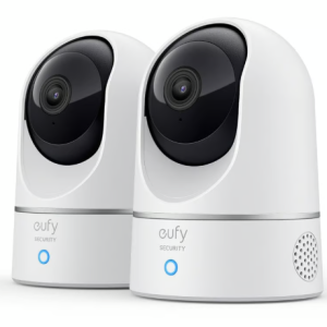 Eufy Security eufy Indoor Cam - 2K with Pan and Tilt (Twin Bundle)