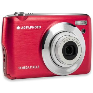 Agfa Photo Realishot DC8200 Red + Pouch & 16GB SD Card