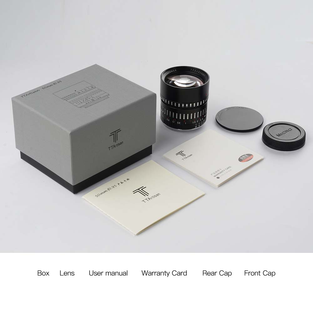 TTArtisan 50mm F0.95 Manual Focus Lens for Canon RF Mount - Image 2