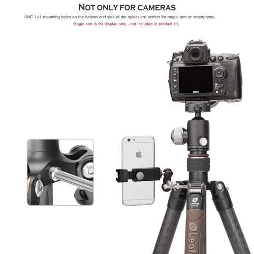 Leofoto Urban LX-254CT Carbon Fiber Tripod - Image 3