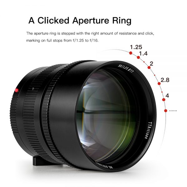 TTartisan 90mm F/1.25 Manual Focus Lens for Nikon Z Mount - Image 5