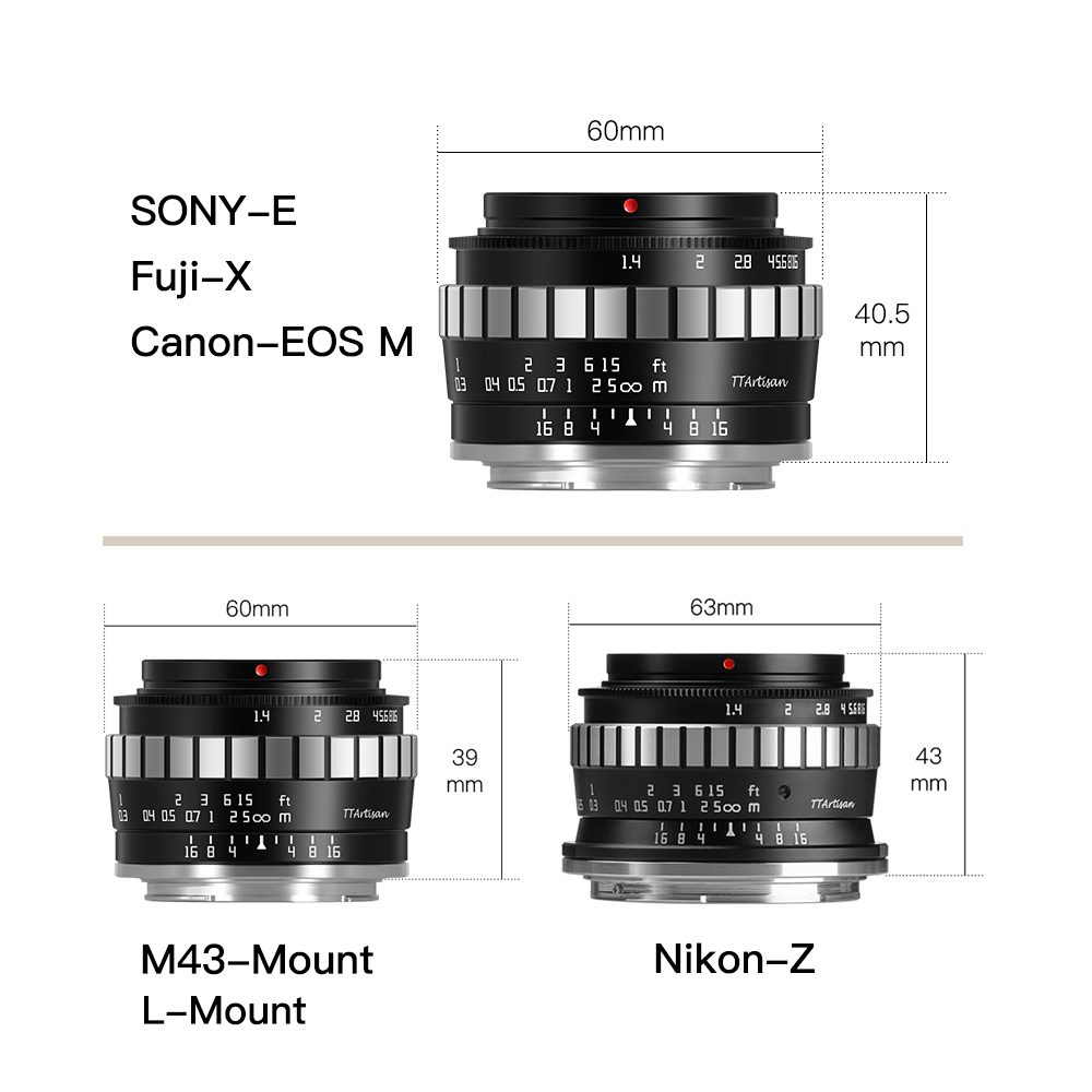 TTArtisan 23mm F1.4 Manual Focus Lens for Micro Four Thirds - Image 6