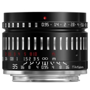 TTArtisan 35mm F0.95 Manual Focus Lens for Fujifilm X Mount