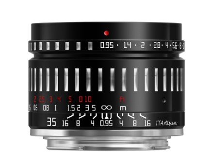 TTArtisan 35mm F0.95 Manual Focus Lens for Fujifilm X Mount