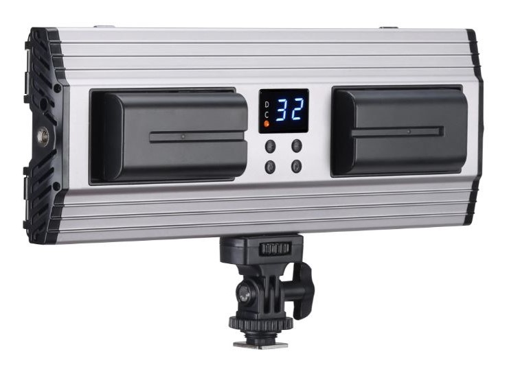 LED-30B LED Video Light Panel with Adjustable Colour Temperature + AC Adapter - Image 2