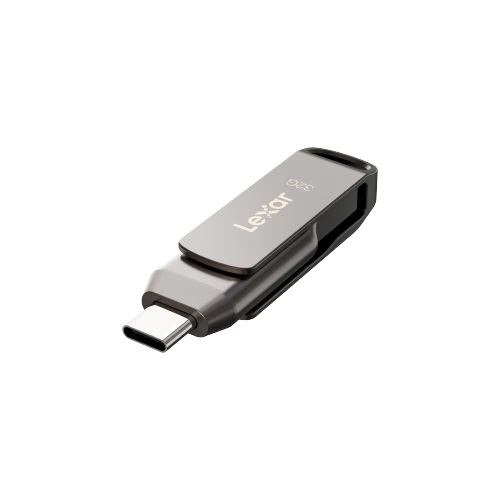 Lexar® JumpDrive® Dual Drive D400 32GB USB 3.1 Type-C Flash Drive - Image 2