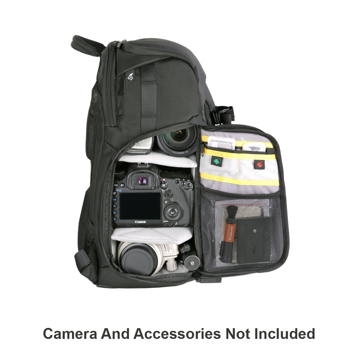 Vanguard Mochila Veo Adaptor S41 Black Modern Camera Backpack w/ USB Port - Image 7