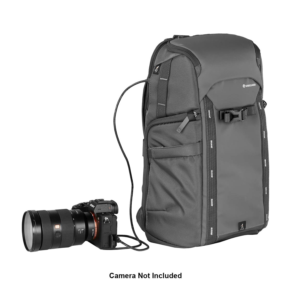 Vanguard Mochila VEO Adaptor S46 Black Modern Camera Backpack w/ USB Port - Image 17