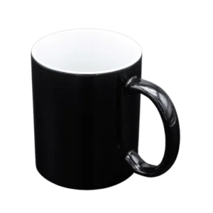 Black Glossy Magic Mug