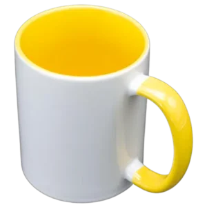 Yellow Two Tone Mug