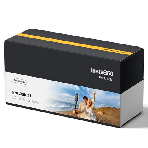 Insta360 X4 360° 8K Camera Travel Kit