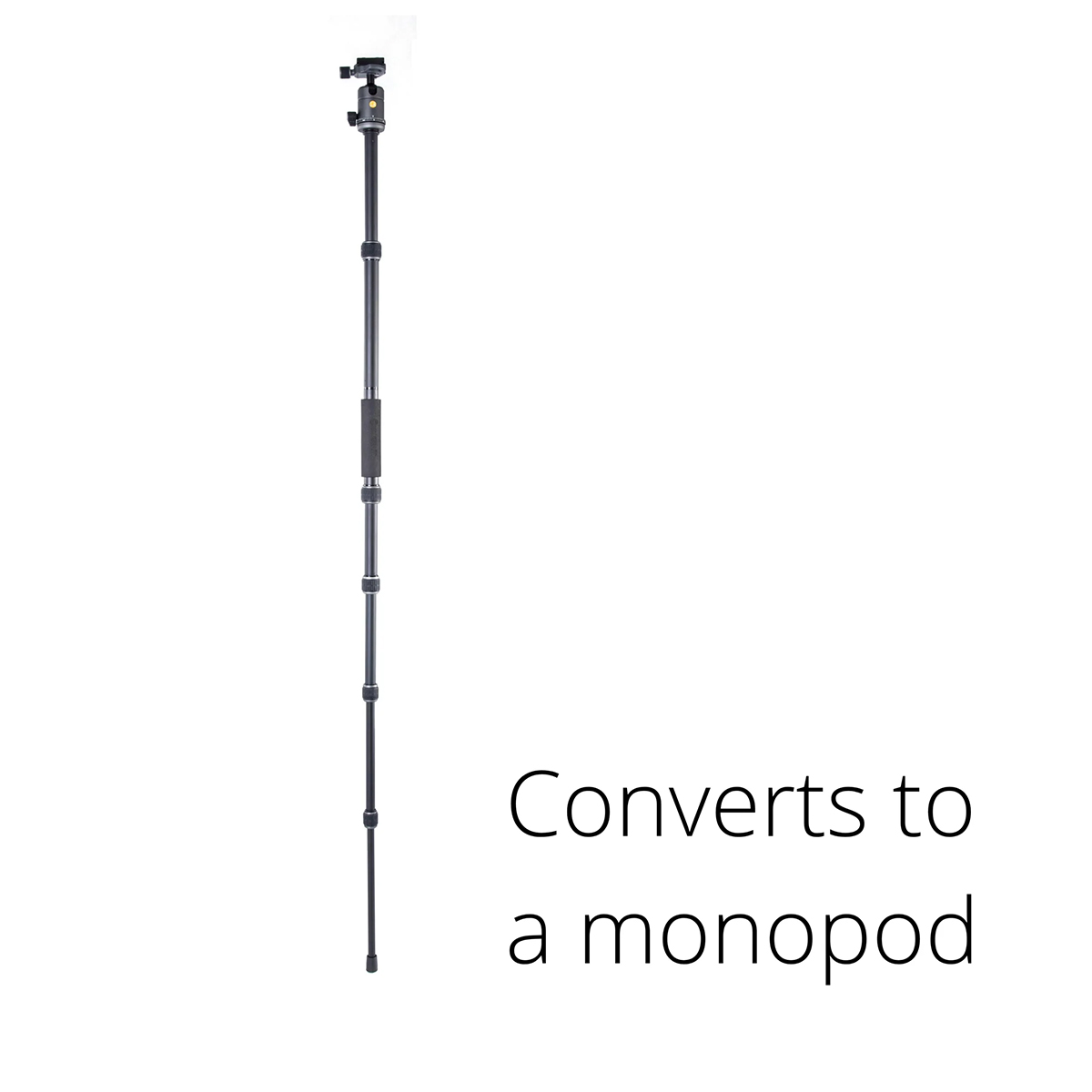 Vanguard Veo 3 Go 235AB Aluminum Travel Tripod/Monopod - Ball Head & Bluetooth - Image 6