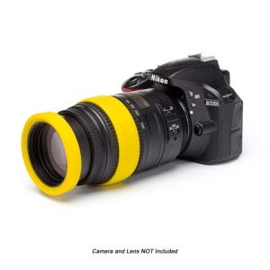 easyCover PRO 62mm Lens Silicon Rim/Ring & Bumper Protectors Yellow - ECLR62Y
