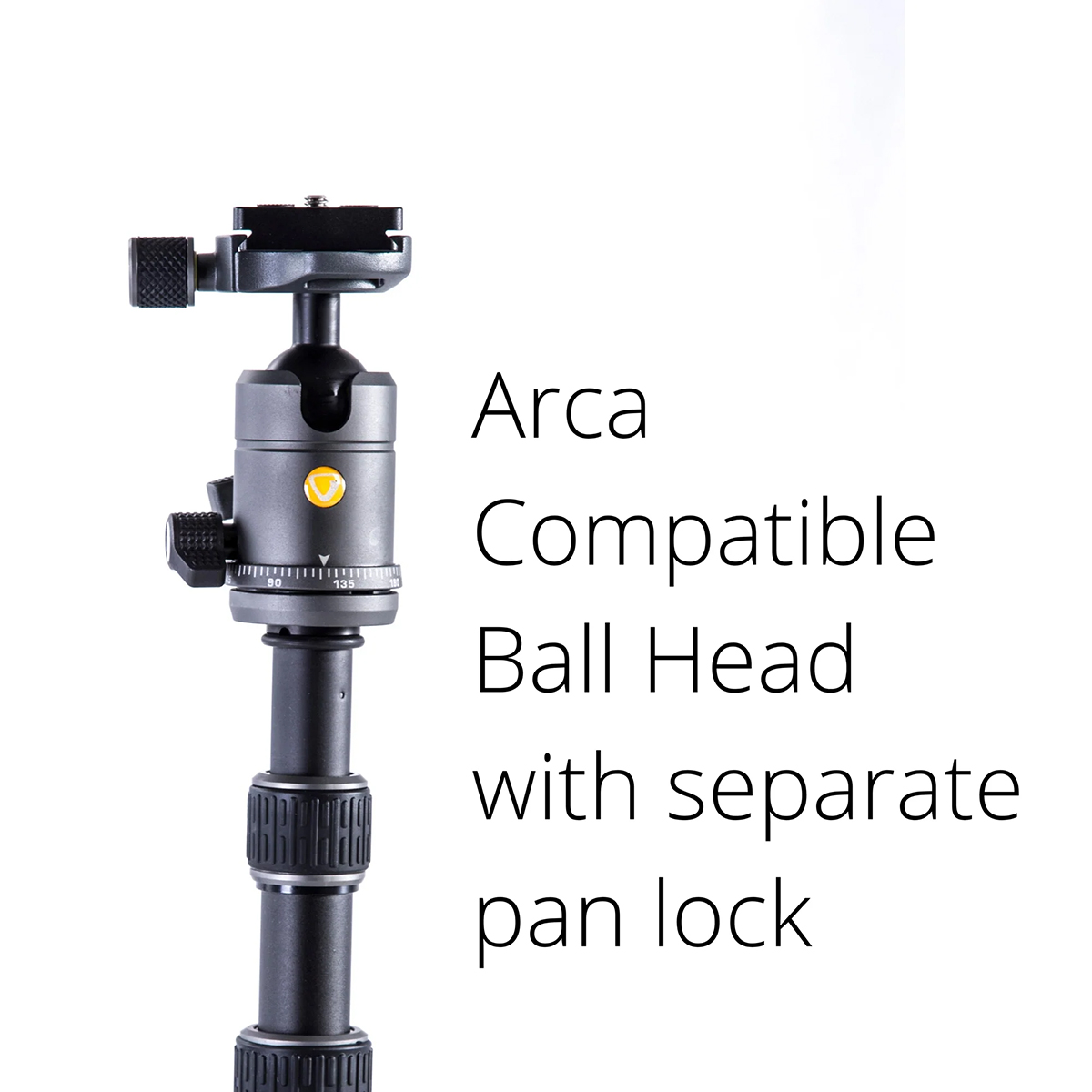 Vanguard Veo 3 Go 235AB Aluminum Travel Tripod/Monopod - Ball Head & Bluetooth - Image 5