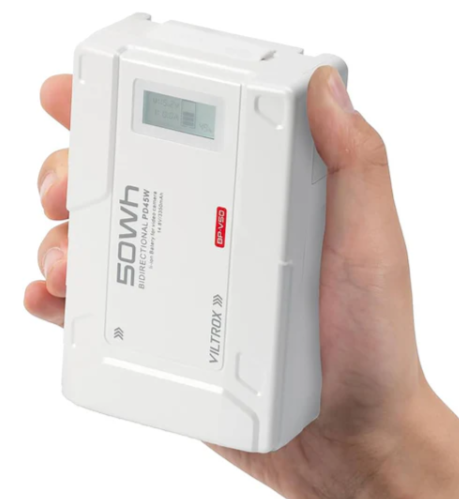 Viltrox V-Mount 50Wh Lithium V-Lock Battery with PD45W Fast Charging