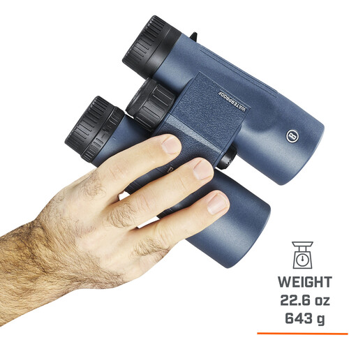 Bushnell 8x42 H2O Roof Prism Binocular (Dark Blue) - Image 9