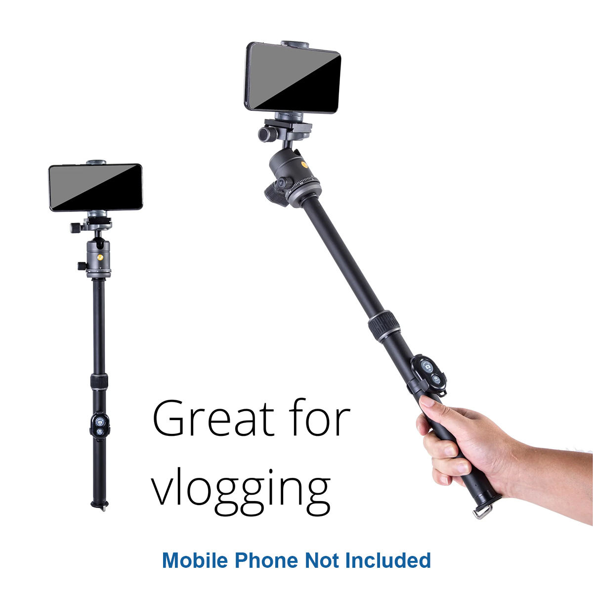 Vanguard Veo 3 Go 235AB Aluminum Travel Tripod/Monopod - Ball Head & Bluetooth - Image 9