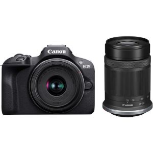 Canon EOS R100 + RF-S 18-45mm + 55-210mm Lens