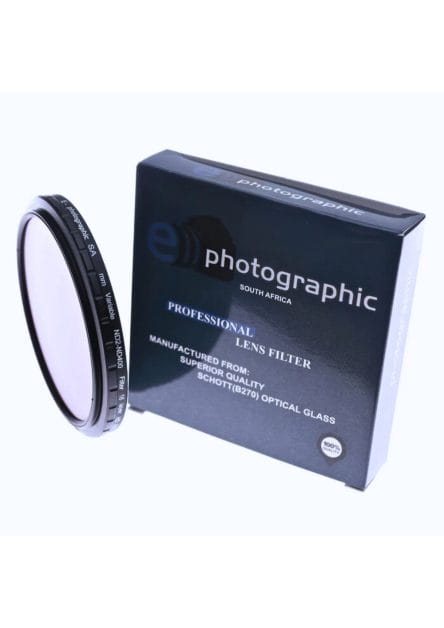 E-Photographic 43mm PRO ND2-ND400 Filter