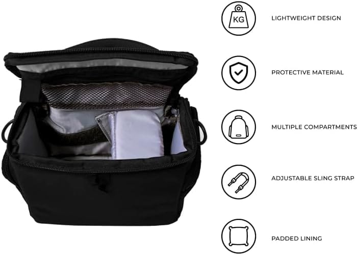 Voyager Compact Bridge/Medium to Large DSLR Camera Bag CB30B - Image 2