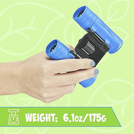 TASCO KIDS 8X21 BLUE RP Compact Binocular - Image 3