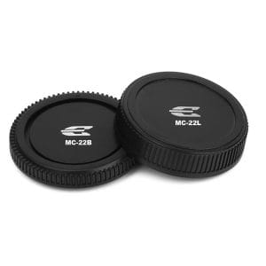 PIXEL Lens Rear Cap & Body Cap for Olympus Micro 4/3 Cameras MC-22B/MC-22L