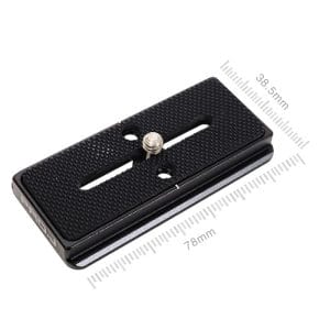 Jenova PRO.J Tripod Quick Release Plate - Karabiner & Allen Keys included P78HK
